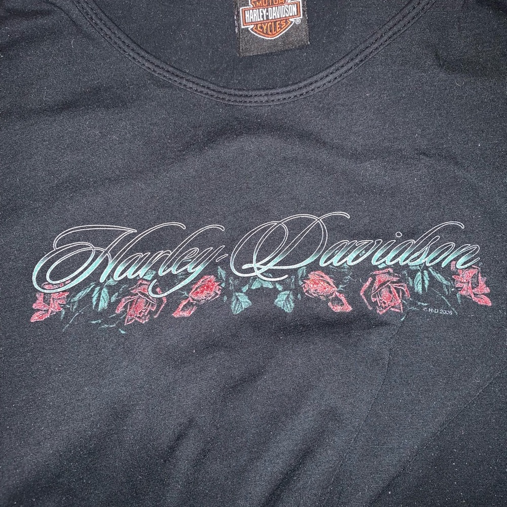 Harley-Davidson Black Tee with Logo